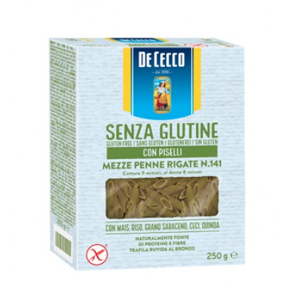 DE CECCO M-Penne/Piselli 250g