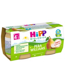 HIPP OMOGENEIZZATO PERA WILLIAMS 2 X 80 G