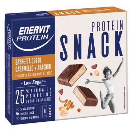 ENERVIT PR.Snack Caram/Arac.8p