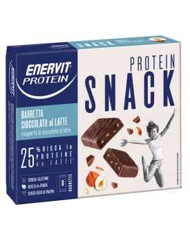 ENERVIT PROTEIN SNACK CIOCCOLATO LATTE 8 BARRETTE 27 G