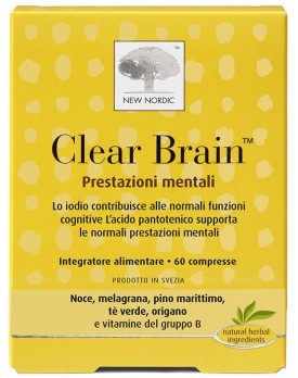 CLEAR BRAIN 60 COMPRESSE