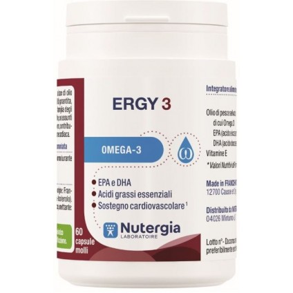 ERGY*3 Omega3 60 Cps