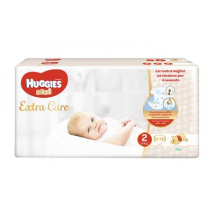 HUGG.Extra Care 3/6kg 2 40pz