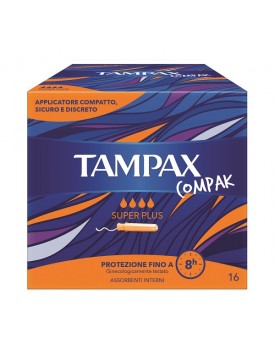 TAMPAX COMPAK Super Plus 16 Pz