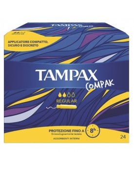 TAMPAX COMPAK Regular 24 Tamp.