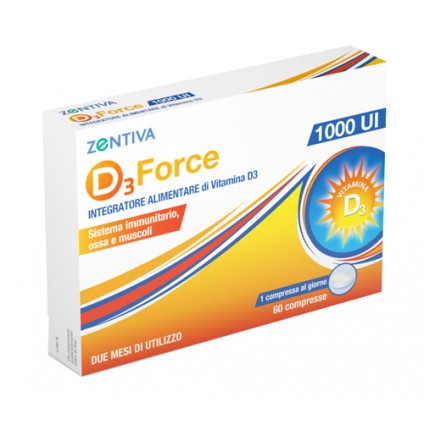 D3 FORCE 60 Cpr 1000UI ZTV