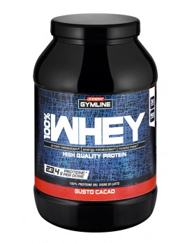 GYMLINE 100% WHEY CONCENTRATE CACAO 900 G