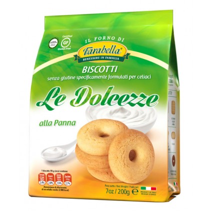 LE DOLCEZZE Bisc.Panna 200g