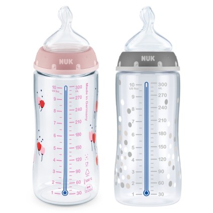 NUK Bib.FC+TC Sil.6-18m 300ml