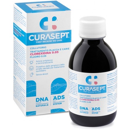 CURASEPT COLLUTORIO 0,05 ADS + DNA