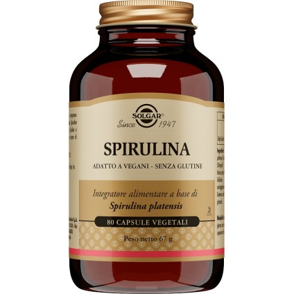 SPIRULINA  80 Cps. SOLGAR