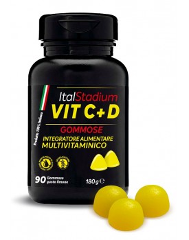 ITALSTADIUM Vit C+D 90 Gommose