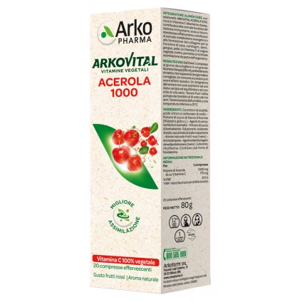 ARKOVITAL Acerola 20 Cpr Eff.