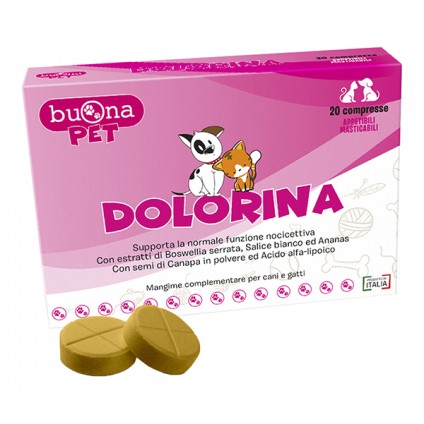 DOLORINA 20 COMPRESSE NUOVA FORMULA