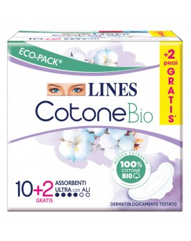 LINES Cotone Bio Ultra Ali 12P