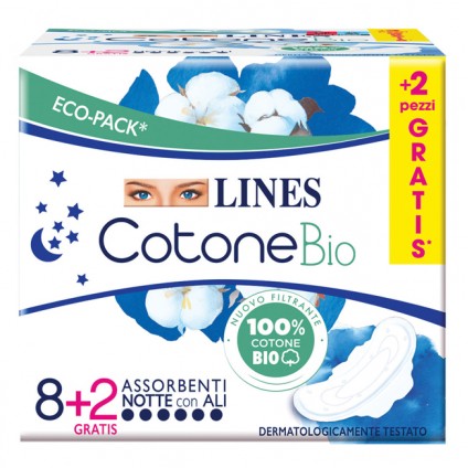 LINES Cotone Bio Ultra Ntt 10P