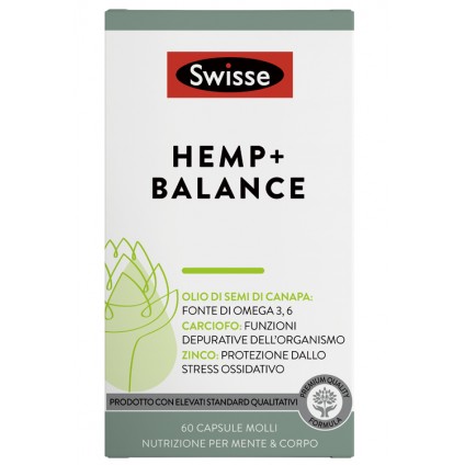 SWISSE HEMP+Balance 60 Cps