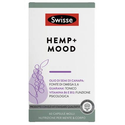 SWISSE HEMP+Mood 60 Cps