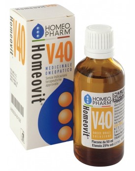 HOMEOVIT V40  Gocce 50ml