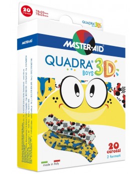 M-AID QUADRA3D CER BOYS ASSORT