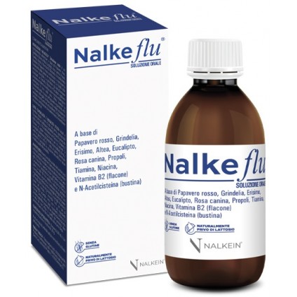 NALKEFLU SOLUZIONE ORALE 200 ML + 1  BUSTINA DA 2,5 G