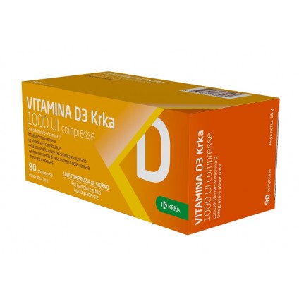 VITAMINA D3  100UI 90 Cpr KRKA