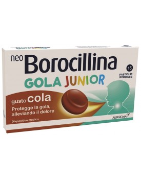 NEOBOROCILLINA GOLA JUNIOR 15 PASTIGLIE COLA