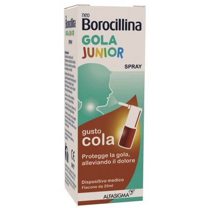 NEOBOROCILLINA GOLA JUNIOR SPRAY 20 ML COLA