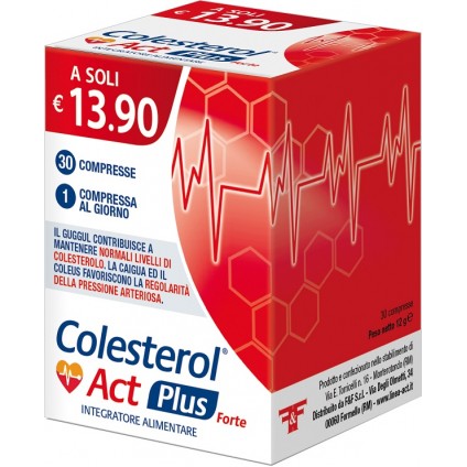 COLESTEROL ACT Plus Fte 30 Cpr