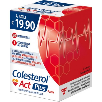 COLESTEROL ACT Plus Fte 60 Cpr