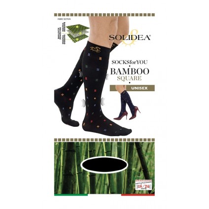 SOCKS FY Bamboo Square Nero3L