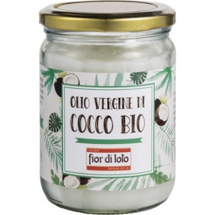 FIOR DI LOTO OLIO VERGINE DI COCCO BIO 450 ML