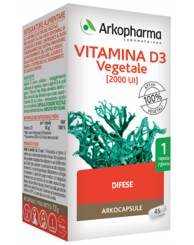 ARKOCAPSULE Vit.D3 VEG.45Cps