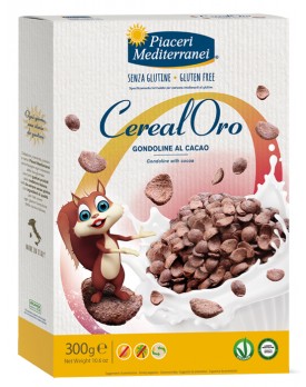 PIACERI MEDITERRANEI CEREALORO GONDOLINE CACAO 300 G