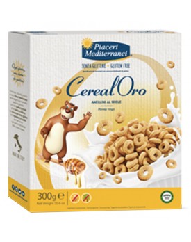 PIACERI MEDITERRANEI CEREALORO ANELLINI MIELE 300 G