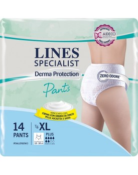LINES SP DERM Pants Pl.XL 14pz