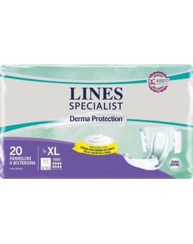 LINES SP DERM Pann.Mx XL 20pz