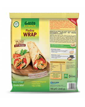 GIUSTO S/G Wrap Piadina 180g