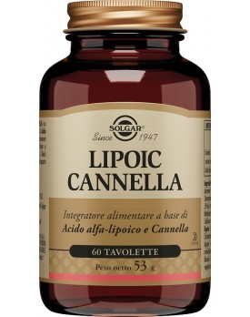 LIPOIC Cannella 60 Cps SOLGAR