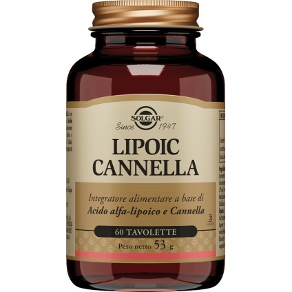 LIPOIC Cannella 60 Cps SOLGAR