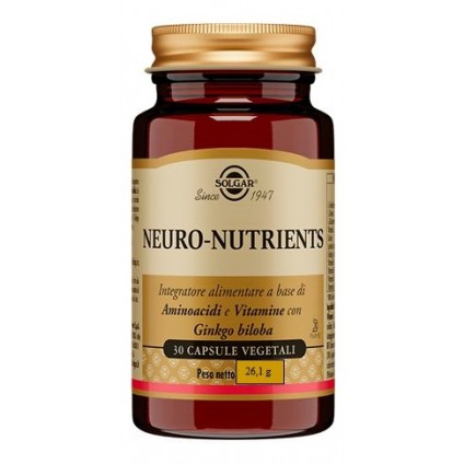 NEURO NUTRIENS 30*Cps SOLGAR