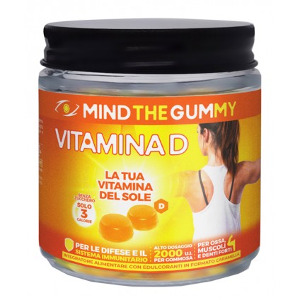 MIND THE GUMMY Vit.D 30Past.