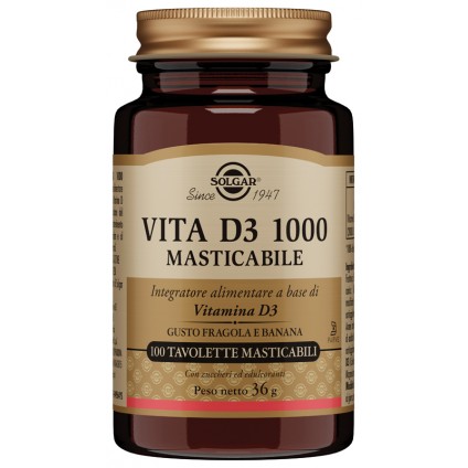 VITA D3*1000 100Tav.SOLGAR