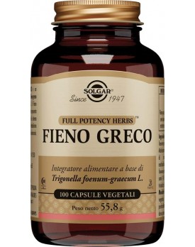 FIENO GRECO 100 Cps SOLGAR