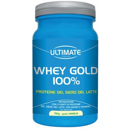 WHEY GOLD 100% Vaniglia 750g