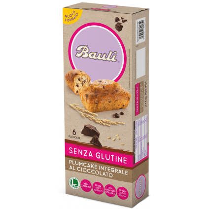 BAULI Plumcake S/G Ciocc.6x35g