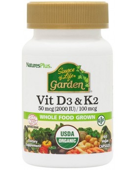 VITAMINA D3&K2 50mcg 60Cps