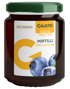 GIUSTO Solo Fruta Mirtillo