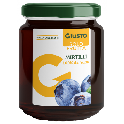 GIUSTO Solo Fruta Mirtillo