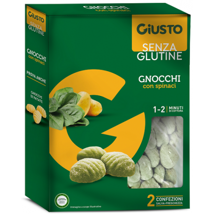 GIUSTO S/G Gnocchi C/Spin.500g